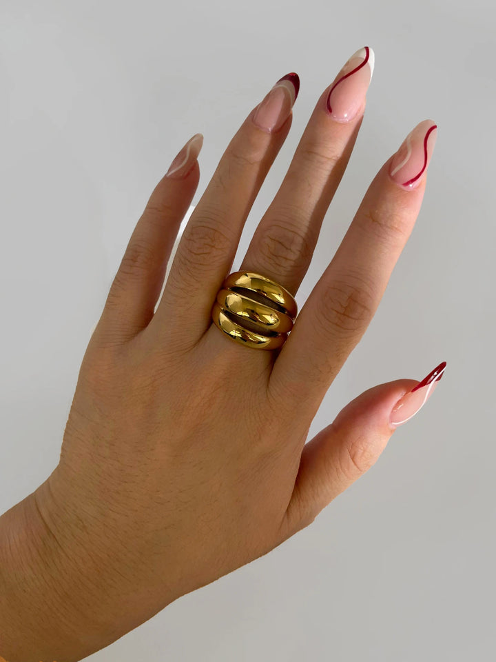 Greer Dome Ring Cluster