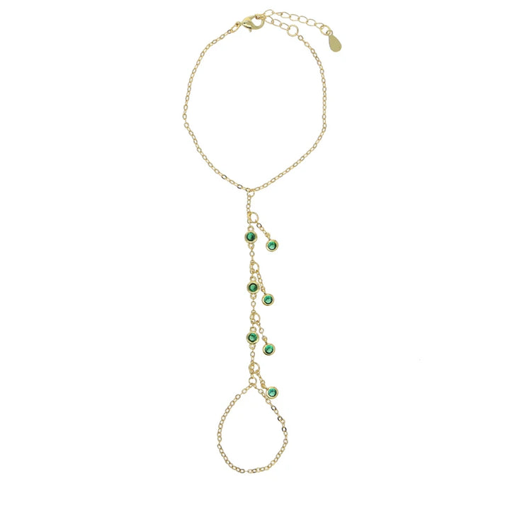 Hollis Tassel Hand Chain Bracelet