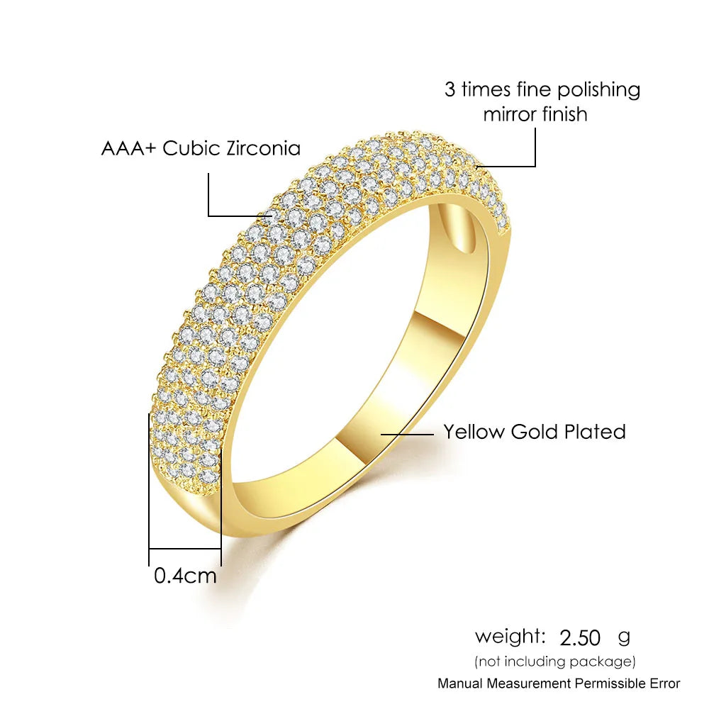 Scarlett Vintage Micro-Inlaid Dainty Band