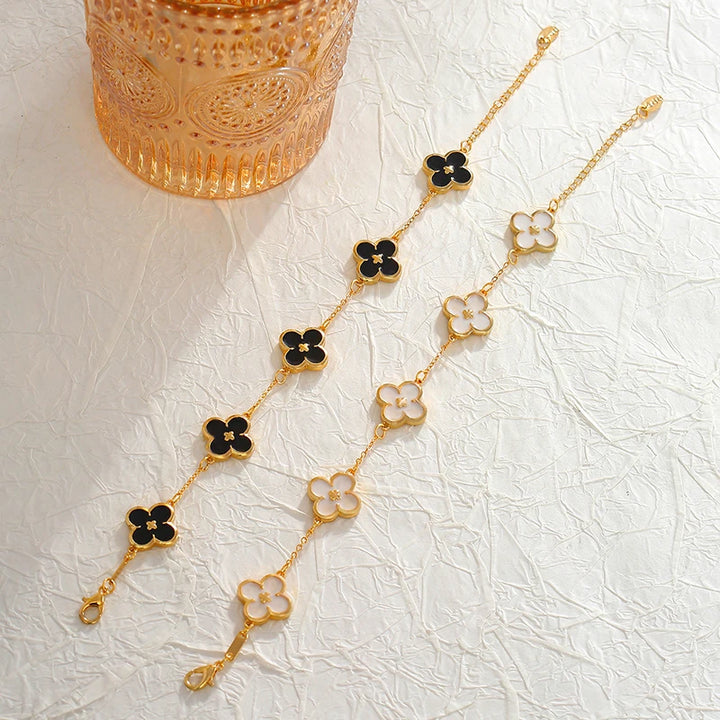 Cary Four Leaf Clover Charm Bracelet