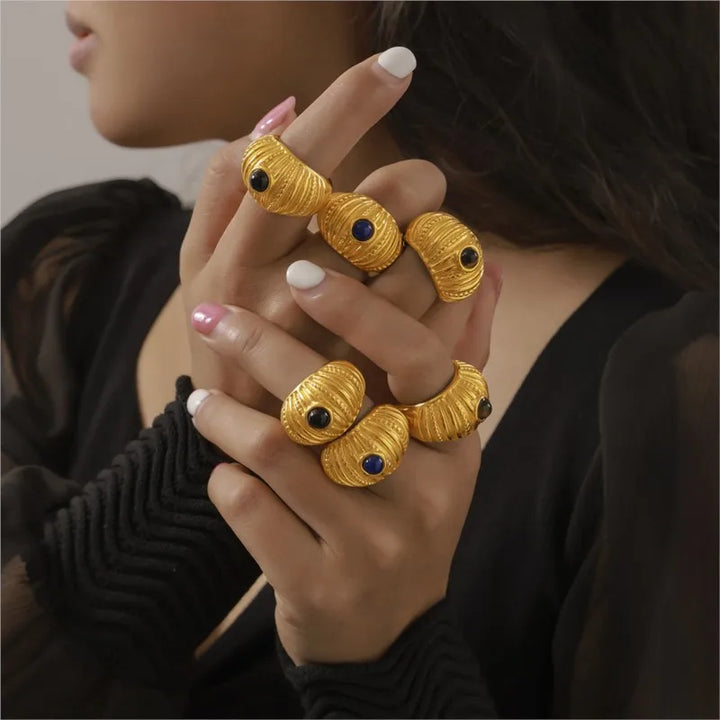 Jasmine Sunrise Oversized Ring