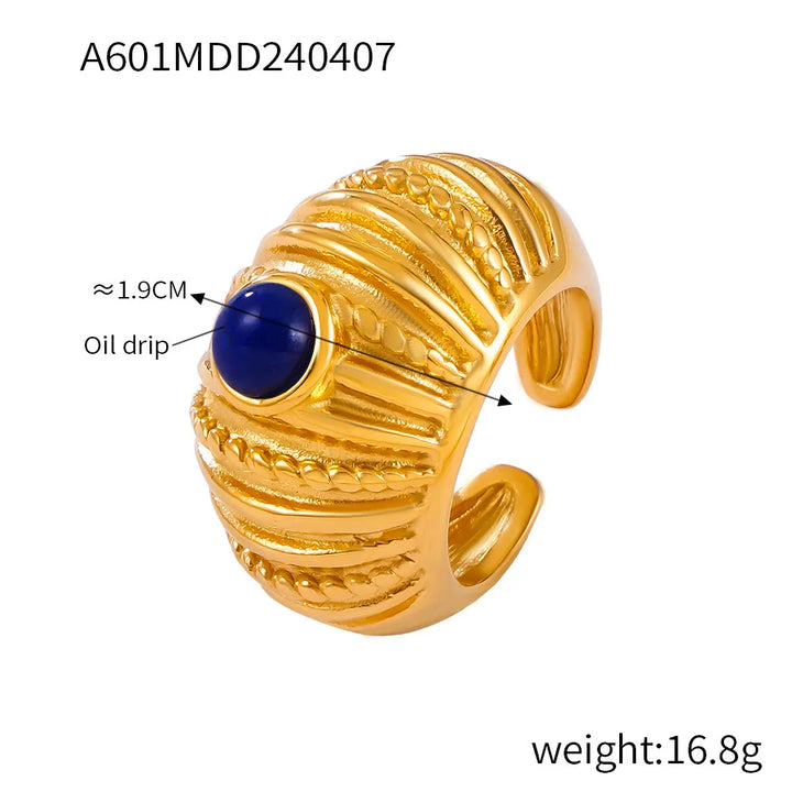 Jasmine Sunrise Oversized Ring