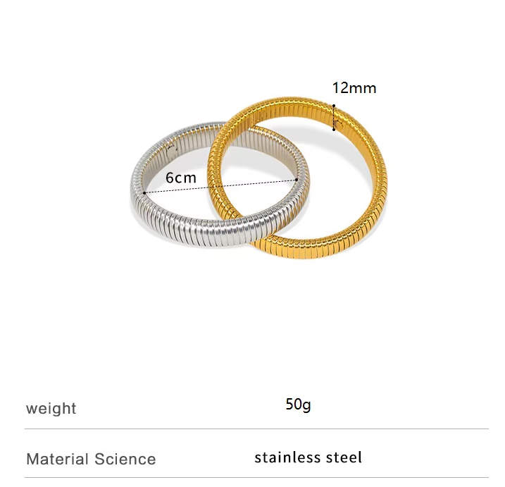 Nina Three Laps Cable Braid Bracelet