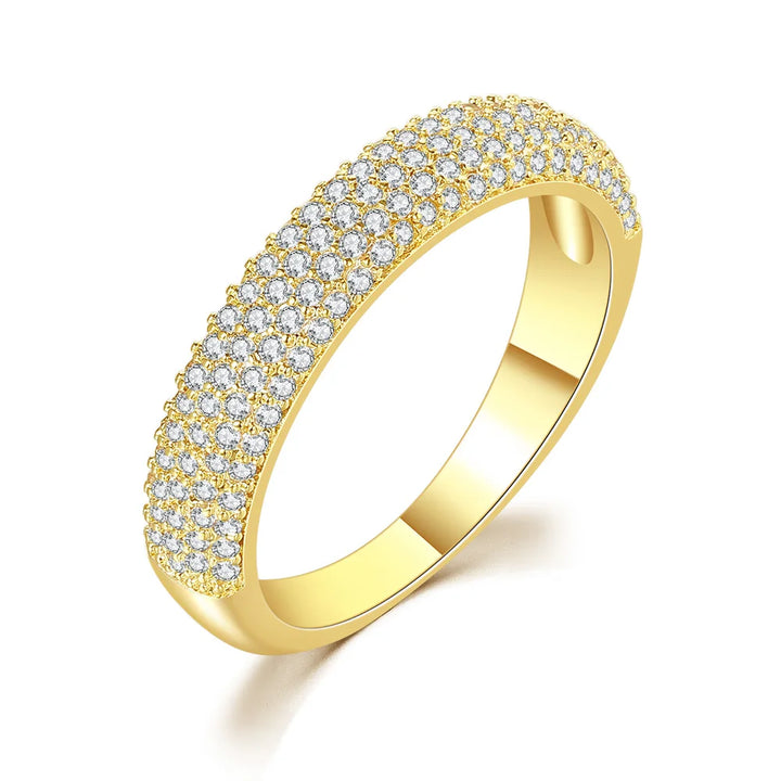Scarlett Vintage Micro-Inlaid Dainty Band