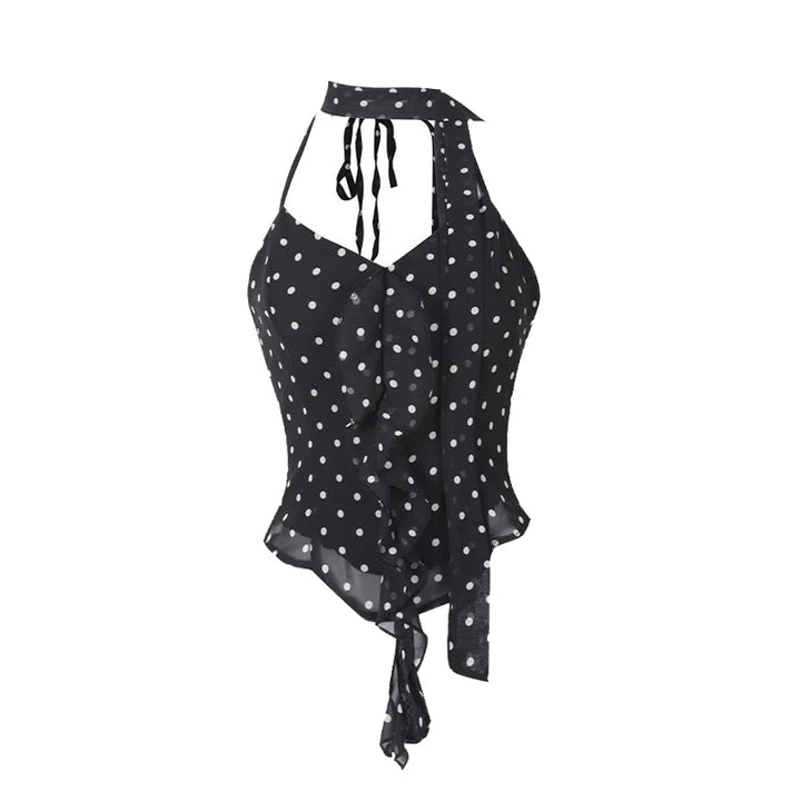 Giada Polka Dot Crop Tank
