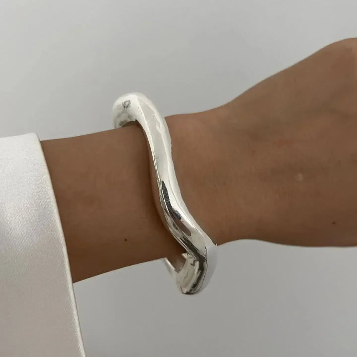 Tala Metal Wave Bangle
