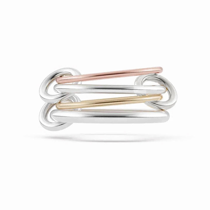 Gianna Interlocked Stone Rings