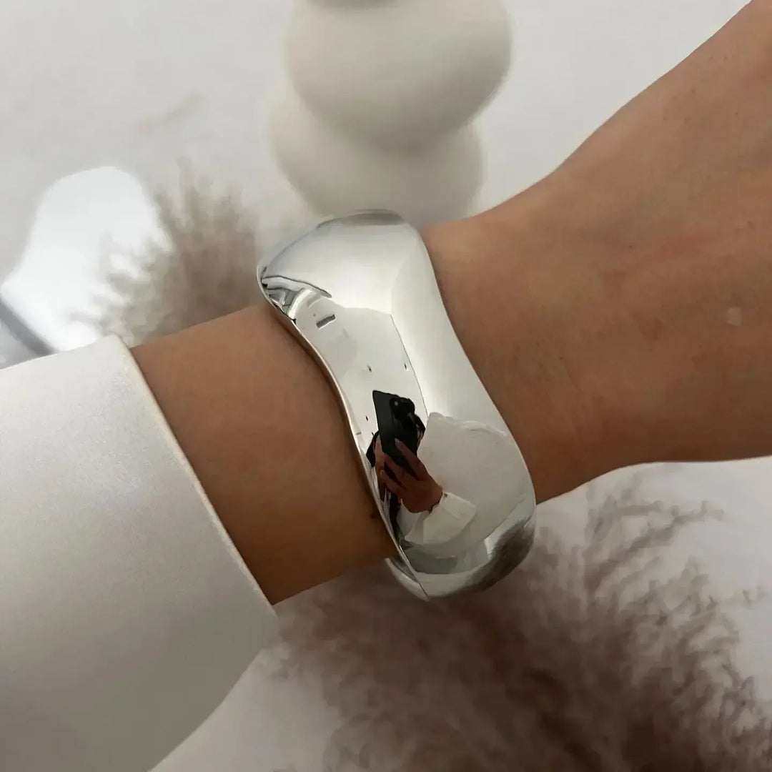 Tala Metal Wave Bangle