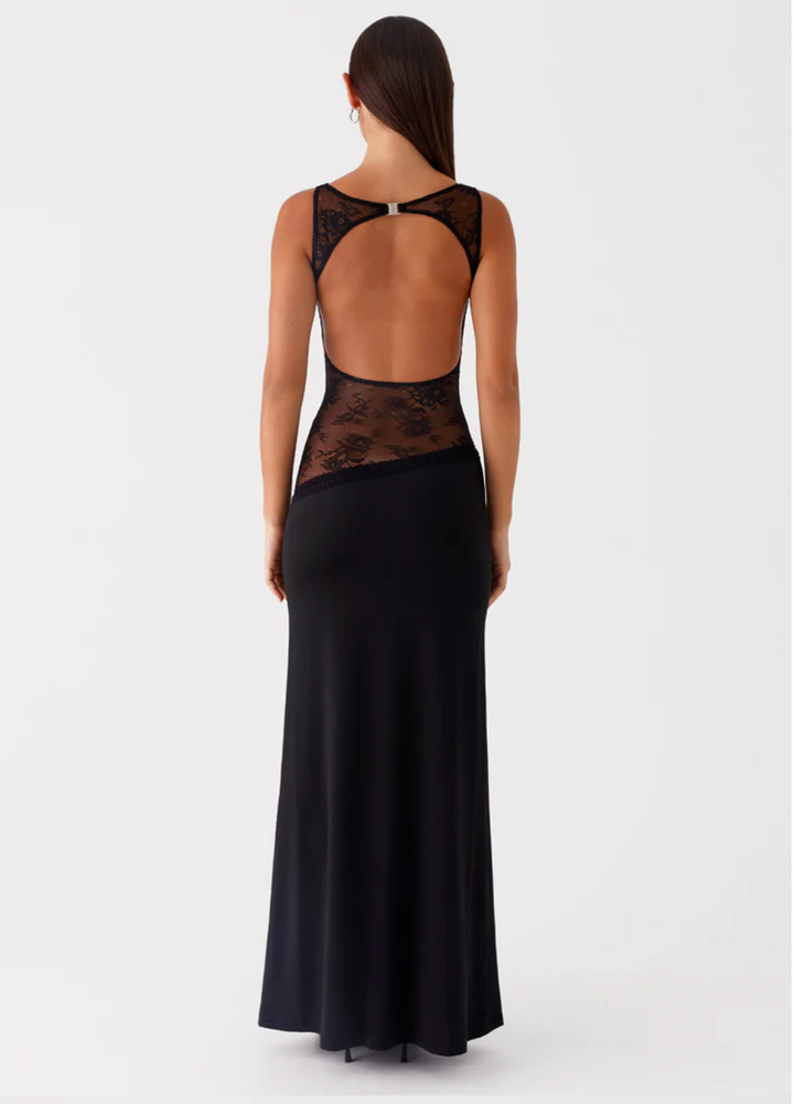 Romy Lace Waist Maxi Dress