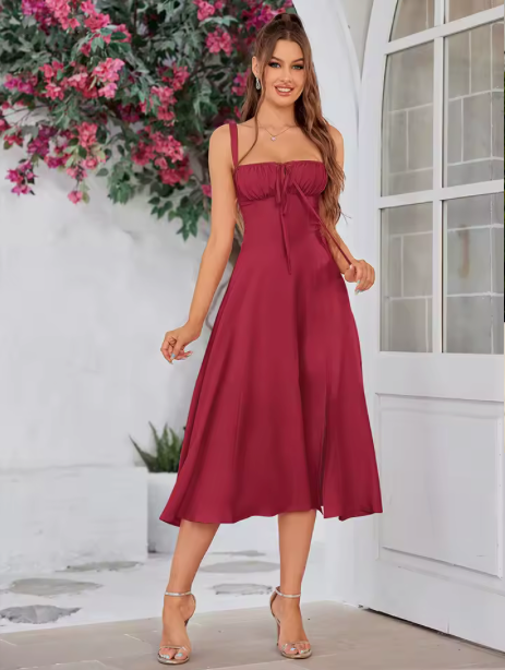 Liva Corseted Bodice Sundress