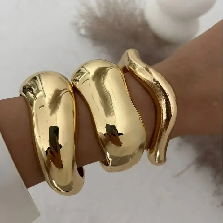 Tala Metal Wave Bangle