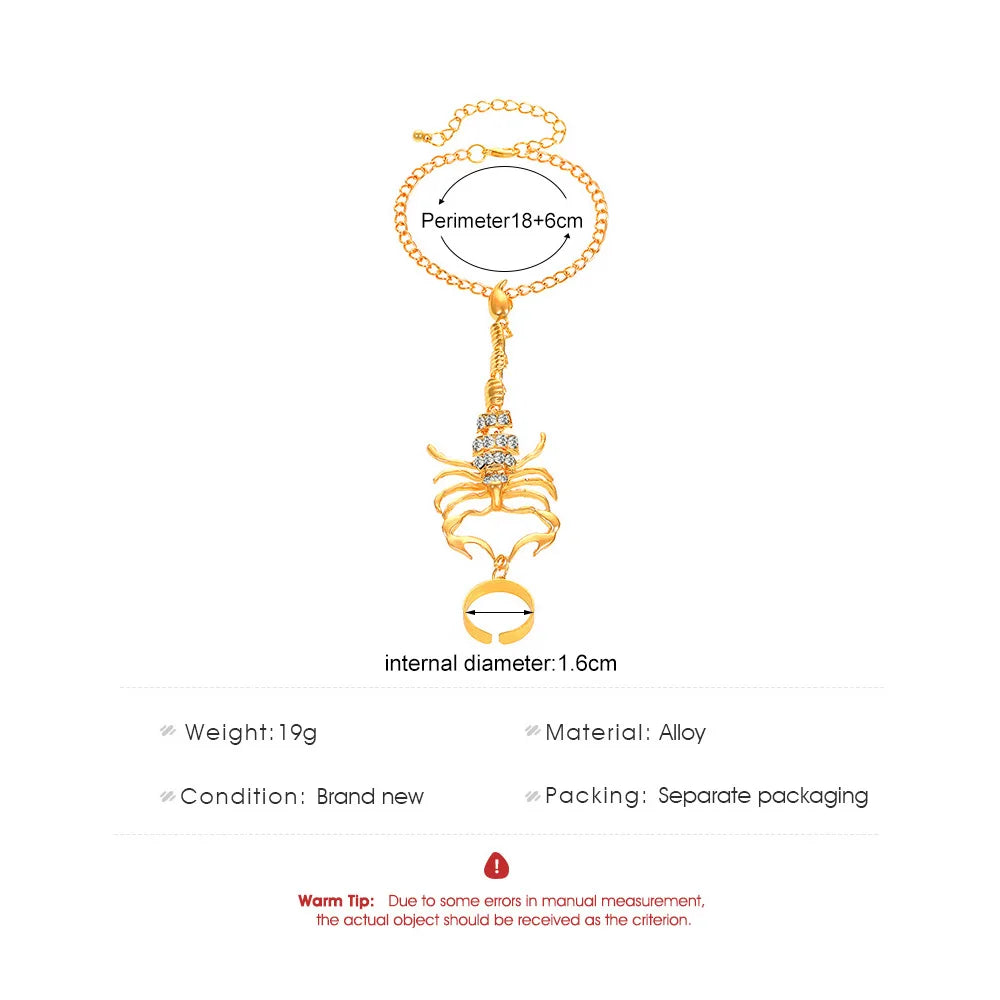 Scorpio Hand Chain