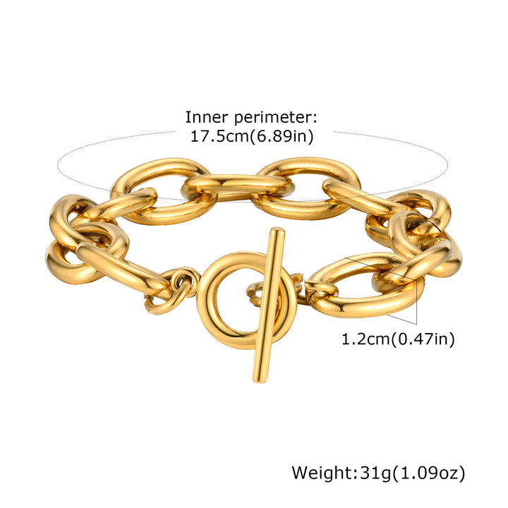 Millie Toggle Chain Bracelet