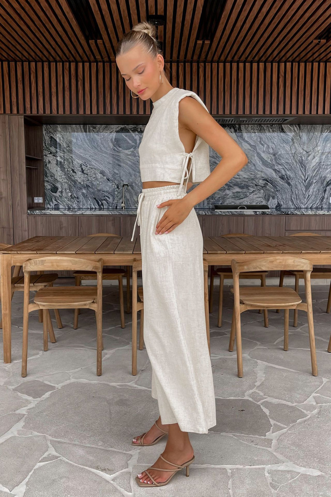 Signe Trouser Linen Set