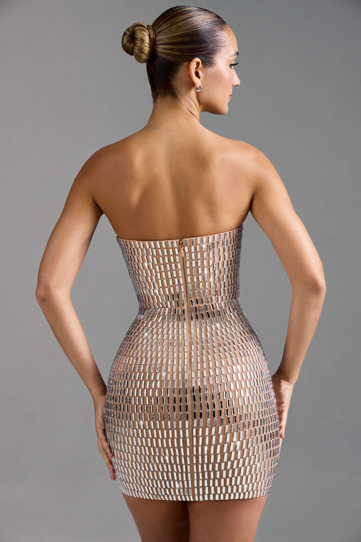 Maija Embellished Mini Dress