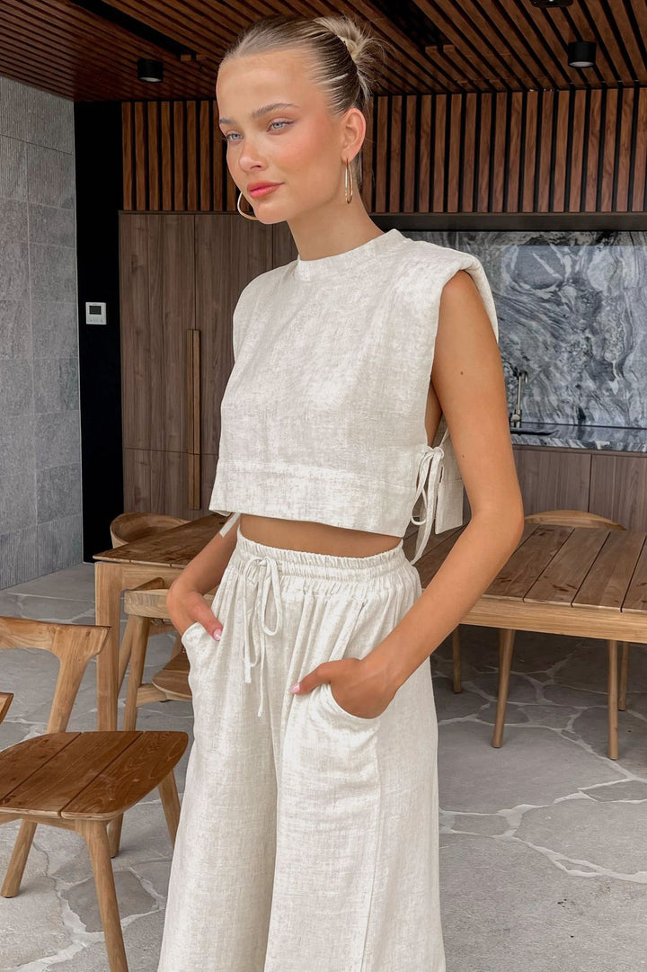 Signe Trouser Linen Set