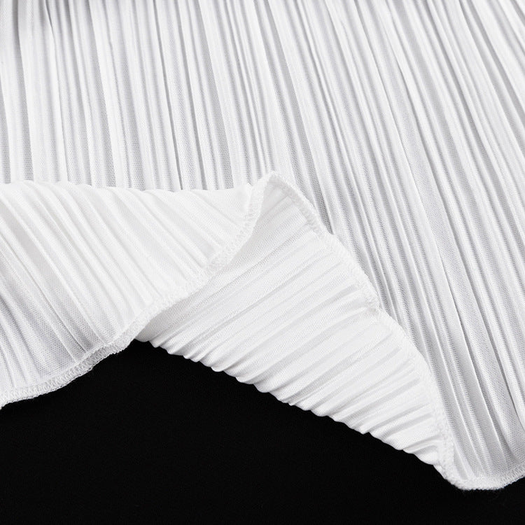 Camille Pleated Halter Set