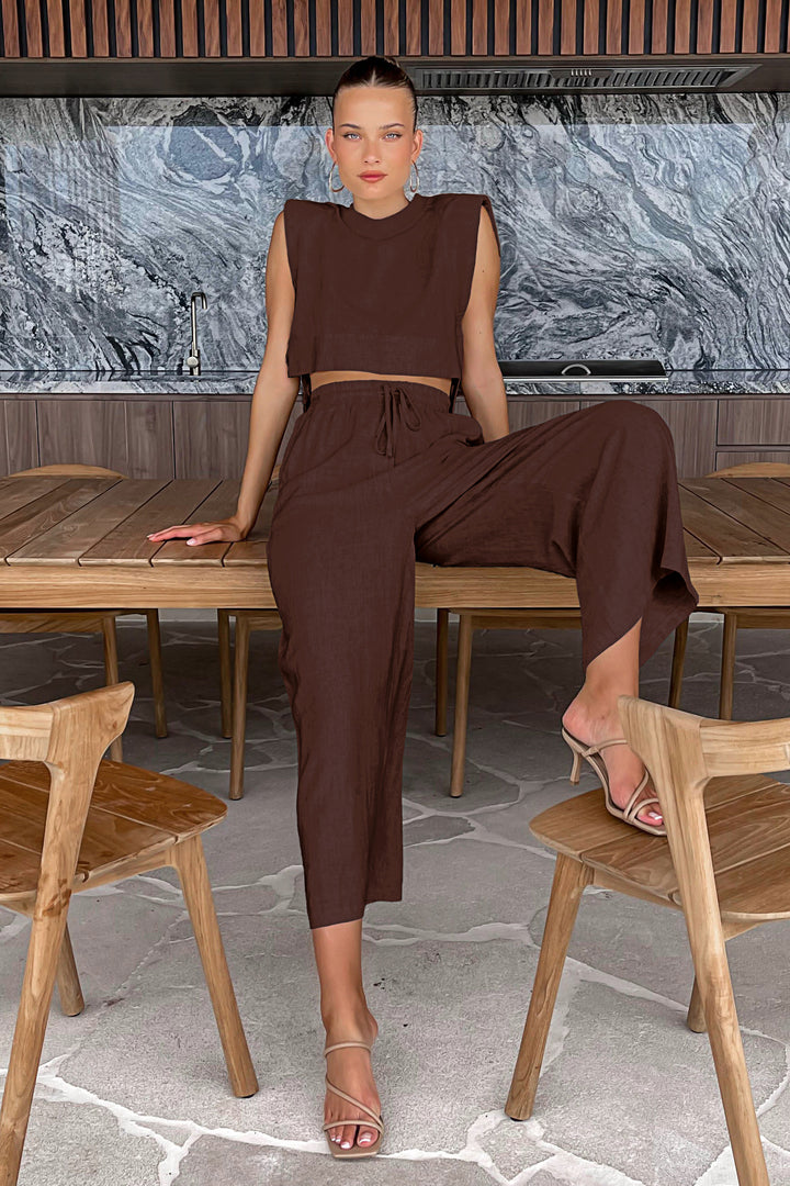 Signe Trouser Linen Set
