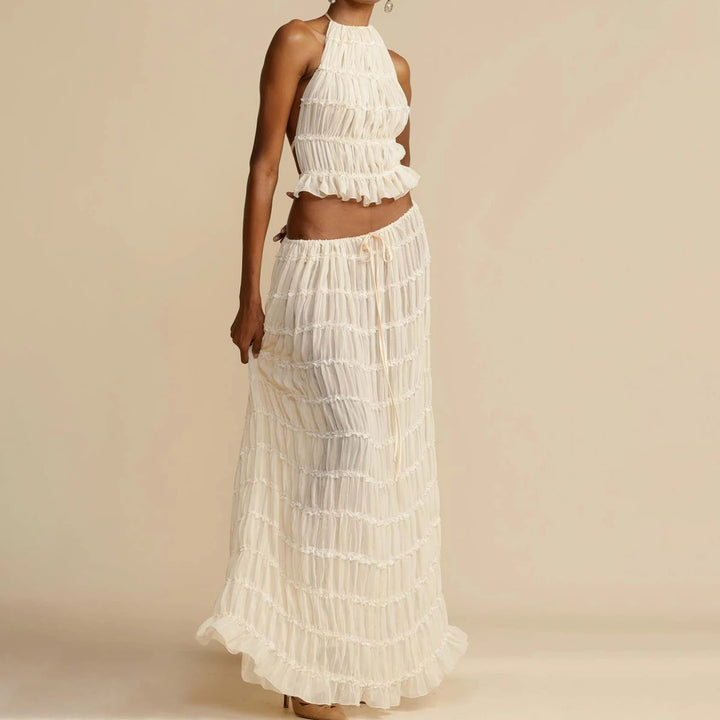 Florence Chiffon Beach Set