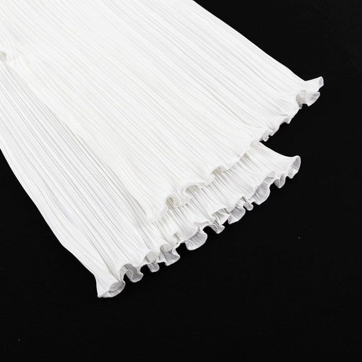 Camille Pleated Halter Set