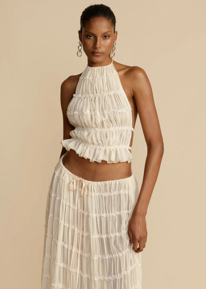 Florence Chiffon Beach Set