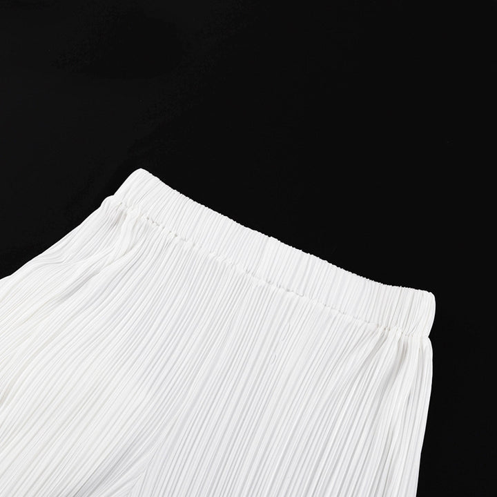 Camille Pleated Halter Set