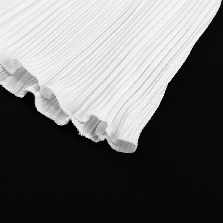Camille Pleated Halter Set