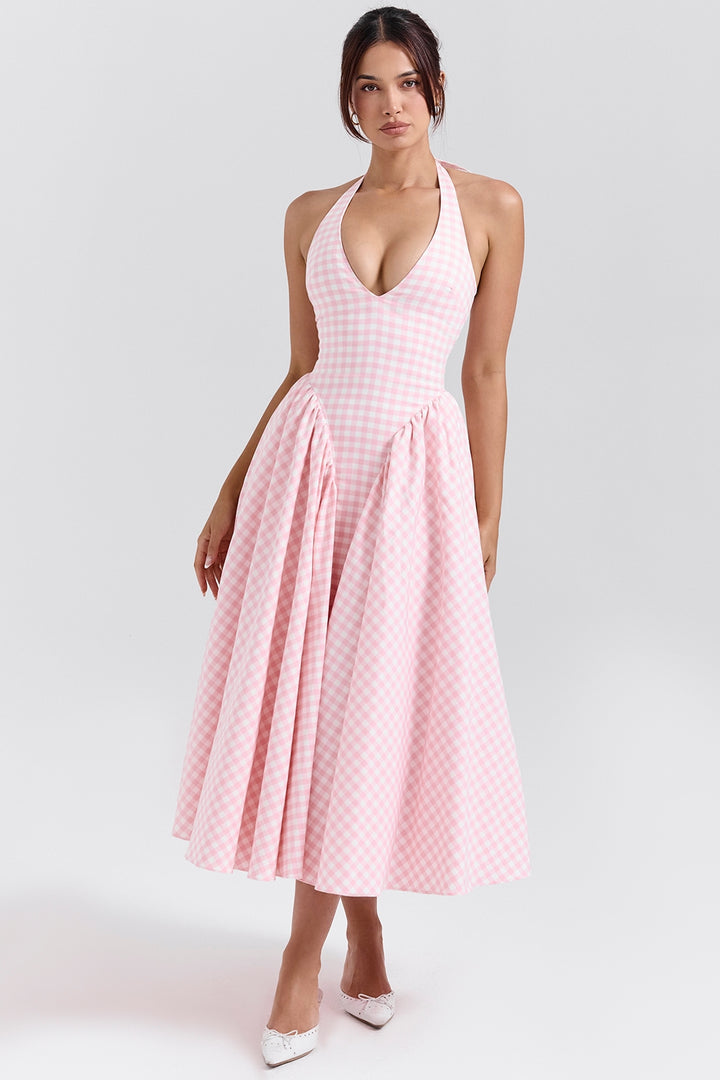 Maja Halter Midi Dress