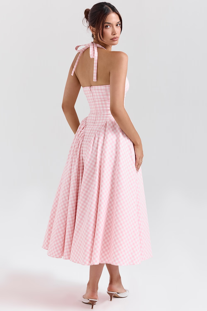 Maja Halter Midi Dress