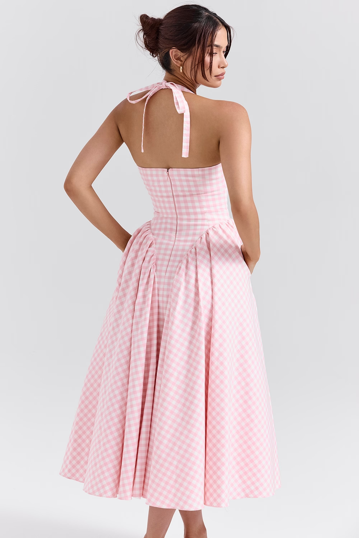 Maja Halter Midi Dress