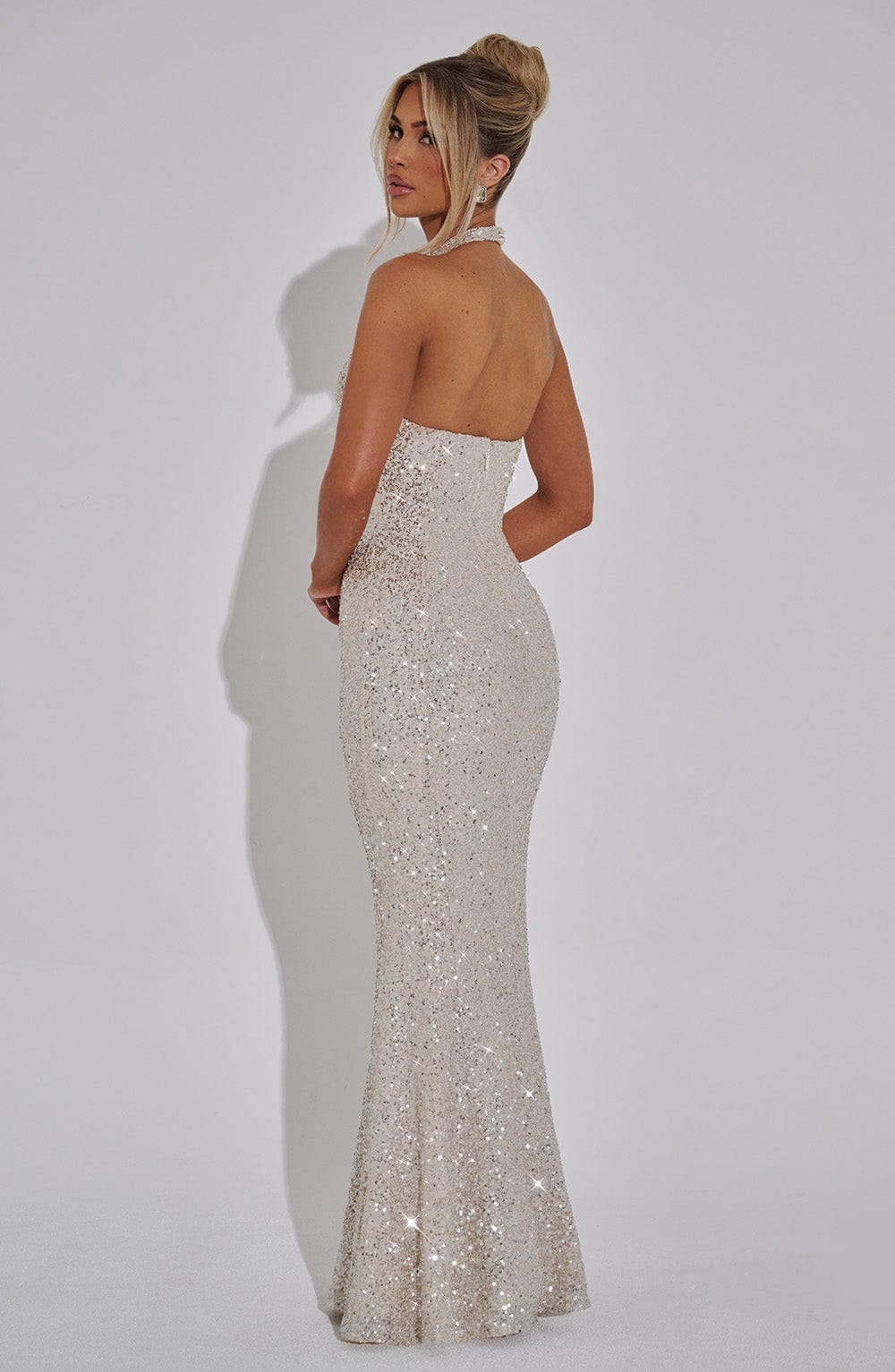 Zora Sequined Maxi Dress