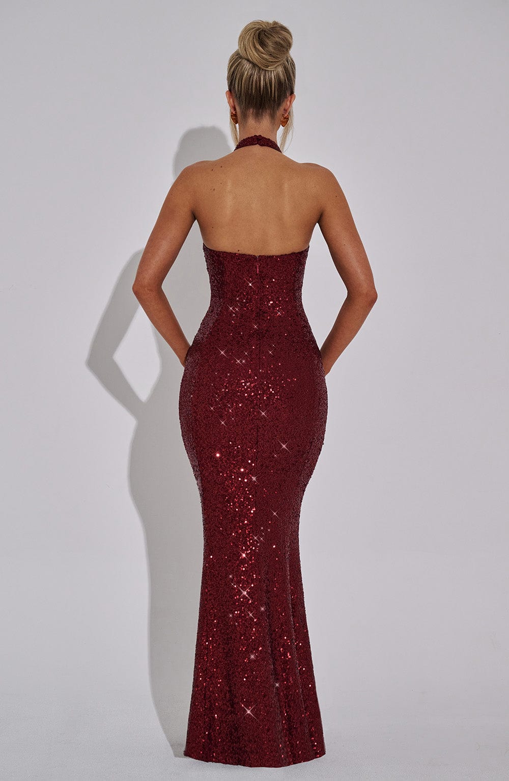 Zora Sequined Maxi Dress