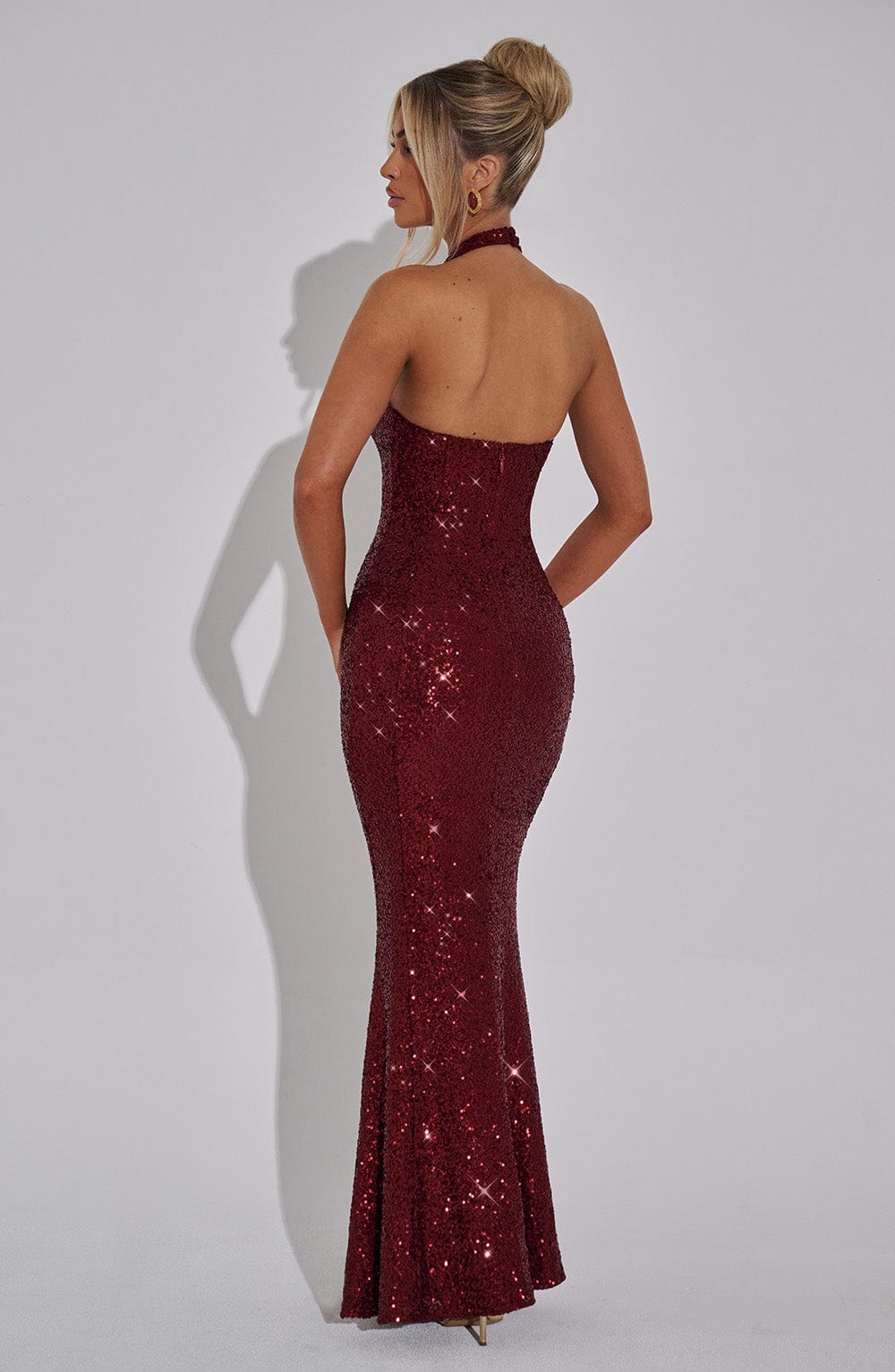 Zora Sequined Maxi Dress