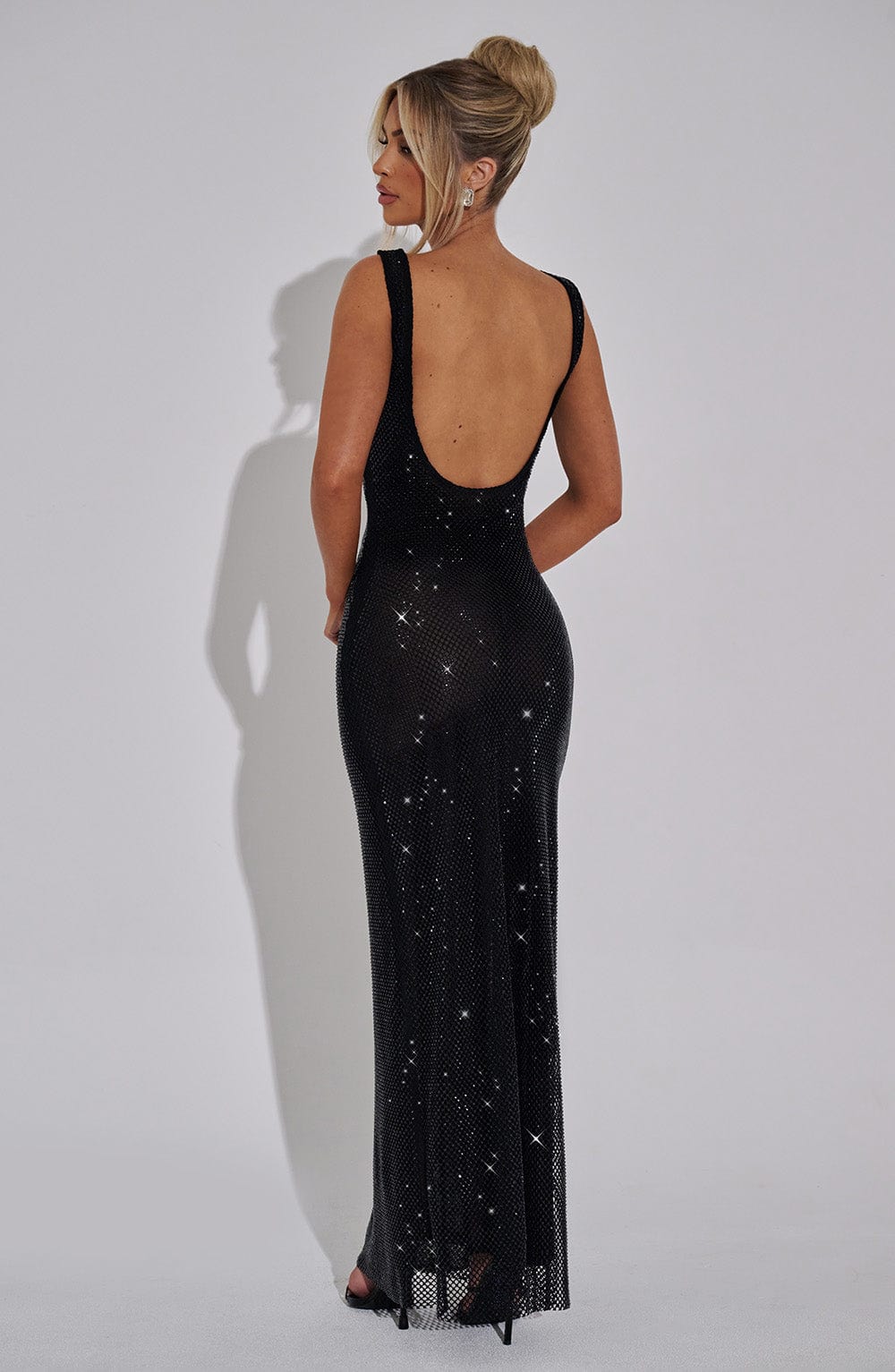 Naya Rhinestone Maxi Dress