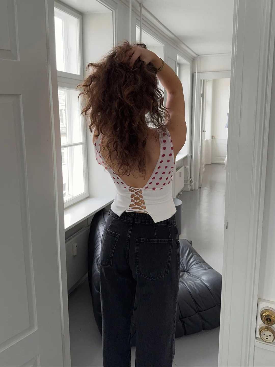 Sienna Polka Dot Top